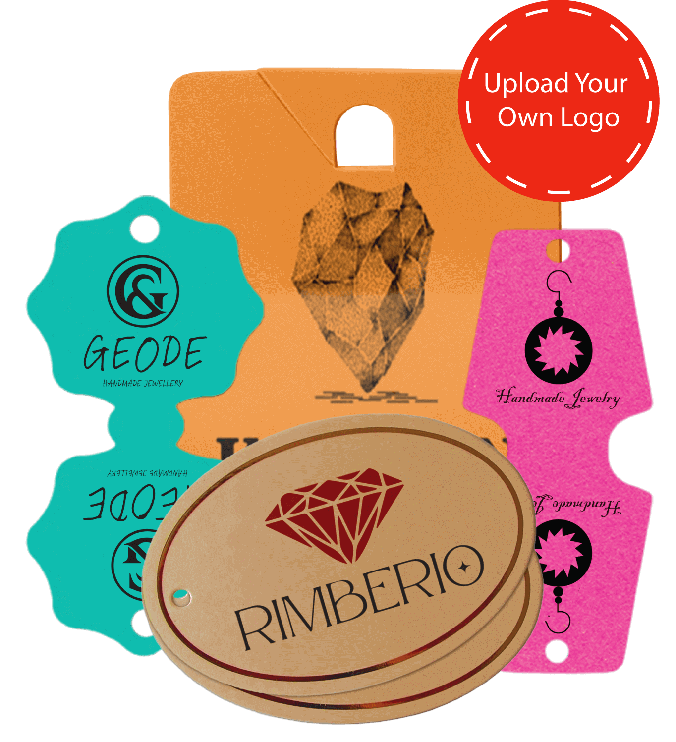 Custom Jewelry Logo Tags