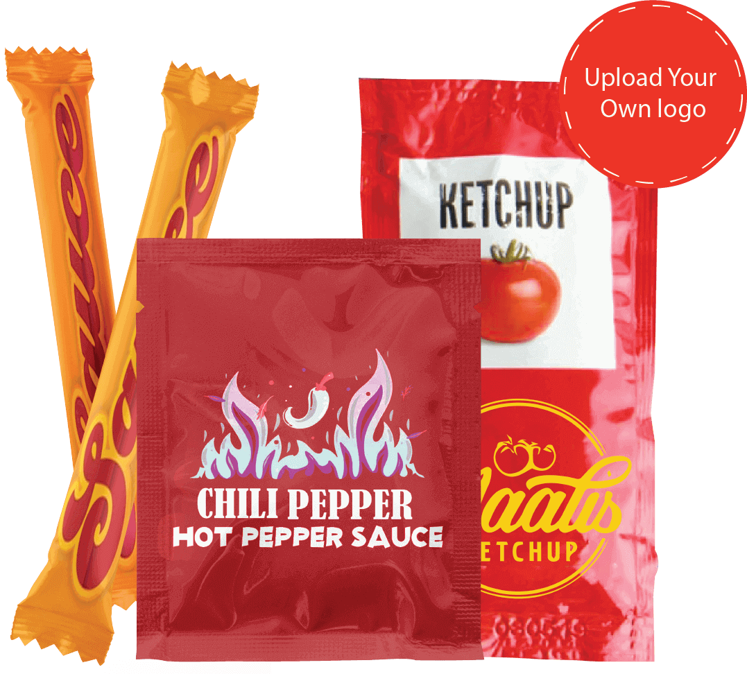 custom hot sauce packets